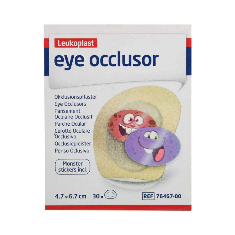 PARCHE OCULAR LEUKOPLAST NIÑO X 30 UND