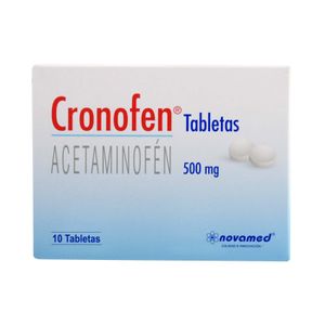 CRONOFEN 500 MG CJ X 10 TAB