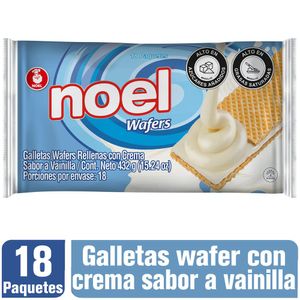 Galleta Wafer Noel Vainilla 432 G