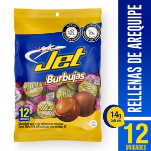 Chocolatina Jet Burbujas 14 G X12 Unds