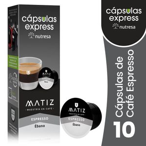 Café Matiz Ébano Cápsulas Express 8 G X10 Cápsulas
