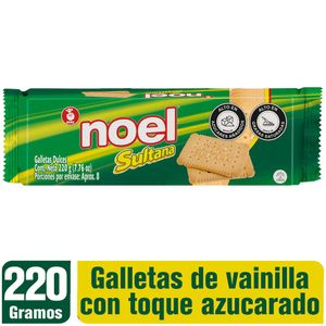 Galleta Noel Sultana Taco 220 G