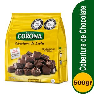 Cobertura De Leche Corona Chocolate Dulce 500 G