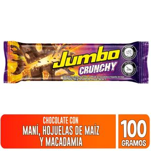 Chocolatina Jumbo Crunchy 100 G