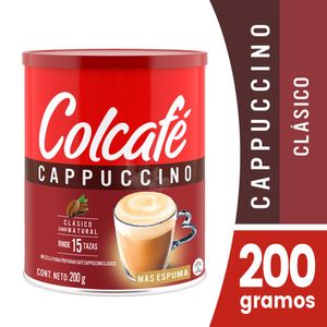 Café Colcafé Capuchino Clásico Natural 200 G