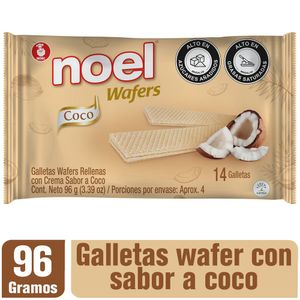 GALLETA NOEL WAFERS COCO 96g