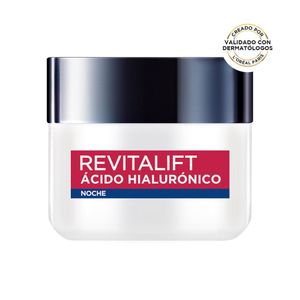 Crema Noche Loréal París Ácido Hialurónico 50 Ml