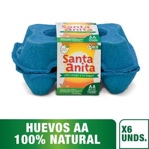 Huevo Santa Anita Rosado AA X6 Unds