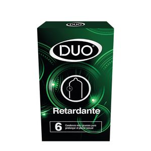 Condones Duo Retardante X6 Unds