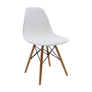 Kit x2 Sillas DKR Tipo Eames Blancas