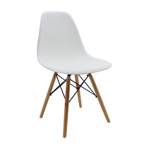 Kit x4 Sillas DKR Tipo Eames Blancas