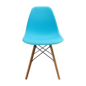 Kit x4 Sillas DKR Tipo Eames Azules