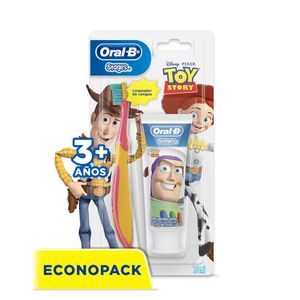Cepillo de Dientes Oral B Stages Disney Princess/Toy Story + Pasta Dental 1 Kit
