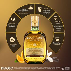 Whisky Buchanan's Master Escocés 1000 Ml