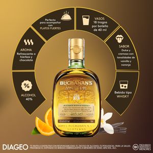 Whisky Buchanan's Master Escocés 750 Ml