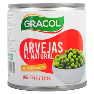 Arveja Gracol Natural 185 G