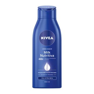 Crema Corporal Humectante Nivea Body Milk Nutritiva 400 Ml