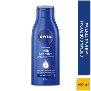 Crema Corporal Humectante Nivea Body Milk Nutritiva 400 Ml