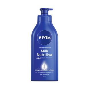 Crema Corporal Humectante Nivea Body Milk Nutritiva 625 Ml