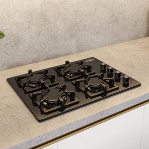 Cubierta De Empotrar Haceb Tandoori Cristal 66-54 Gn