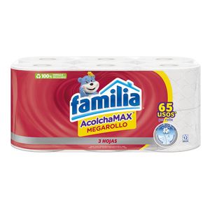 Papel Higiénico Familia Acolchamax Mega Rollo 29.6M X12 Unds