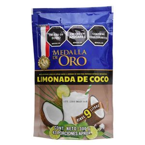 Refresco Medalla de Oro Limonada Coco 300 G