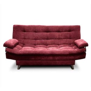 Sofacama  Carvallo Lux Tela Vinotinto