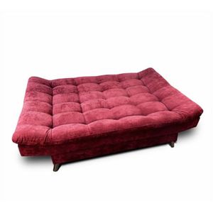 Sofacama  Carvallo Lux Tela Vinotinto