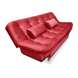 Sofacama  Fendik Tela Rojo