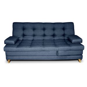 Sofacama  Balmain Tela Plomo
