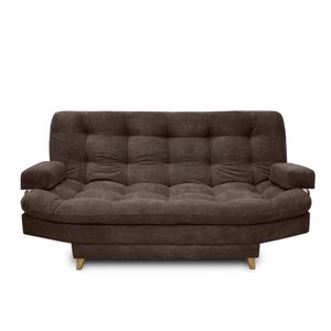 Sofacama  Carvallo Lux Tela Café