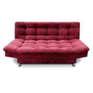 Sofacama  Carvallo Plain Tela Vino Tinto