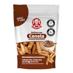 Palitos Susanita Con Canela 80 G