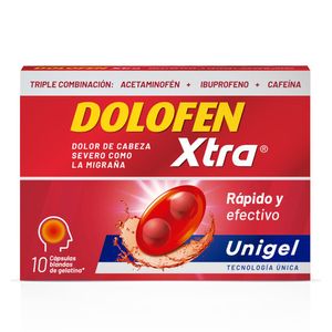 DOLOFEN XTRA UNIGEL CAJA X 10 CAPSULAS BLANDAS