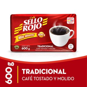 CAFE SELLO ROJ FUERTE 600g