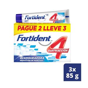 CREM DENT FORTIDENT BLANQ 85g 3X2 OF