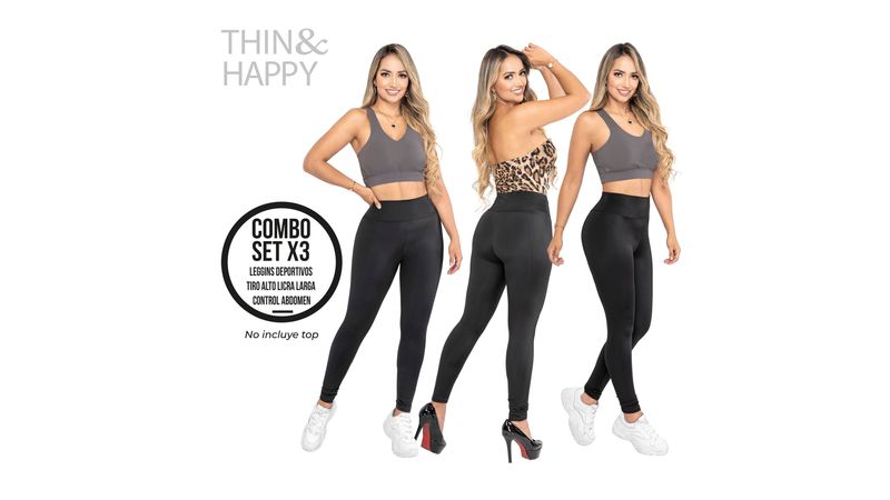 Leggings deportivos de algodón de cintura alta para mujer, leggings  deportivos que cambian de color, mallas y leggings con control de abdomen