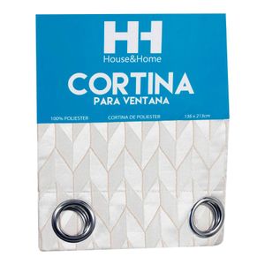 Cortina H&H 213X136Cm 427-14186