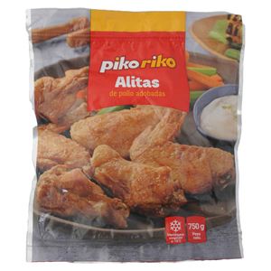 Alitas de Pollo Piko Riko Adobadas 750 G