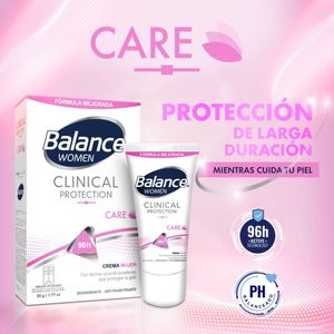 Desodorante Balance Crema Clinical Care Mujer 2X50gr