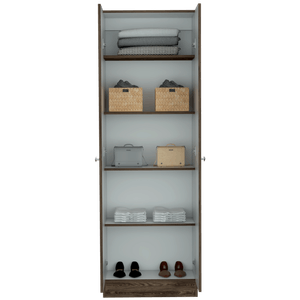 Closet 2 Puertas Home Multiusos RTA Coñac + Blanco