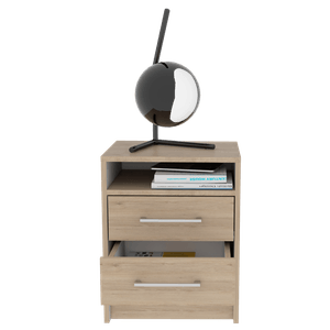 Mesa de Noche Eter RTA Rovere + Blanco