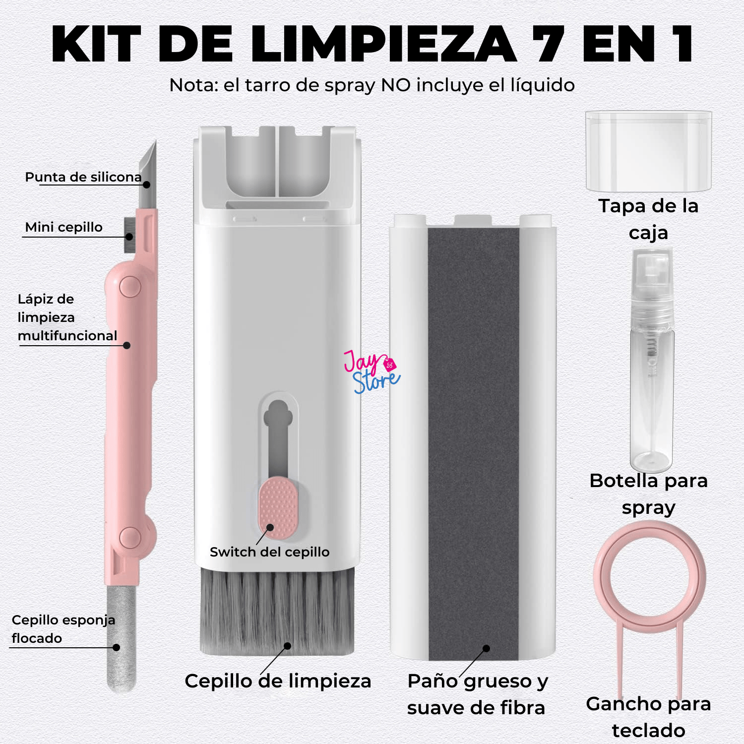 Kit De Limpieza De Telfono Celular, Limpiador De Altavoces P