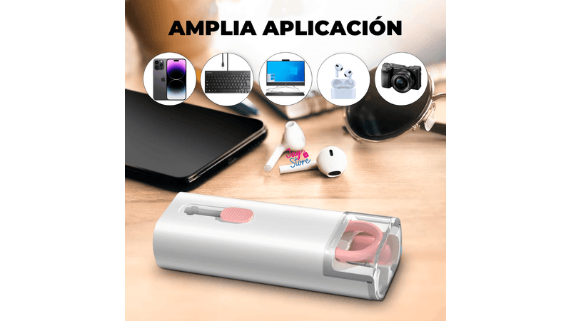 Kit Limpieza Teclado Celular Pc Audífonos 7 En 1 Top  – BigTech Chile