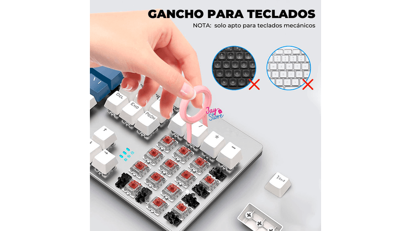 Kit de Limpieza de Auriculares Celular Teclado Mouse Periféricos Dreizt  Blanco
