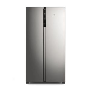 Nevecón Electrolux 442 Lt Brutos Side By Side No Frost Inverter Silver