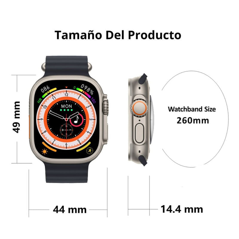 Reloj Inteligente G-TIDE S2 Pro Pantalla AMOLED