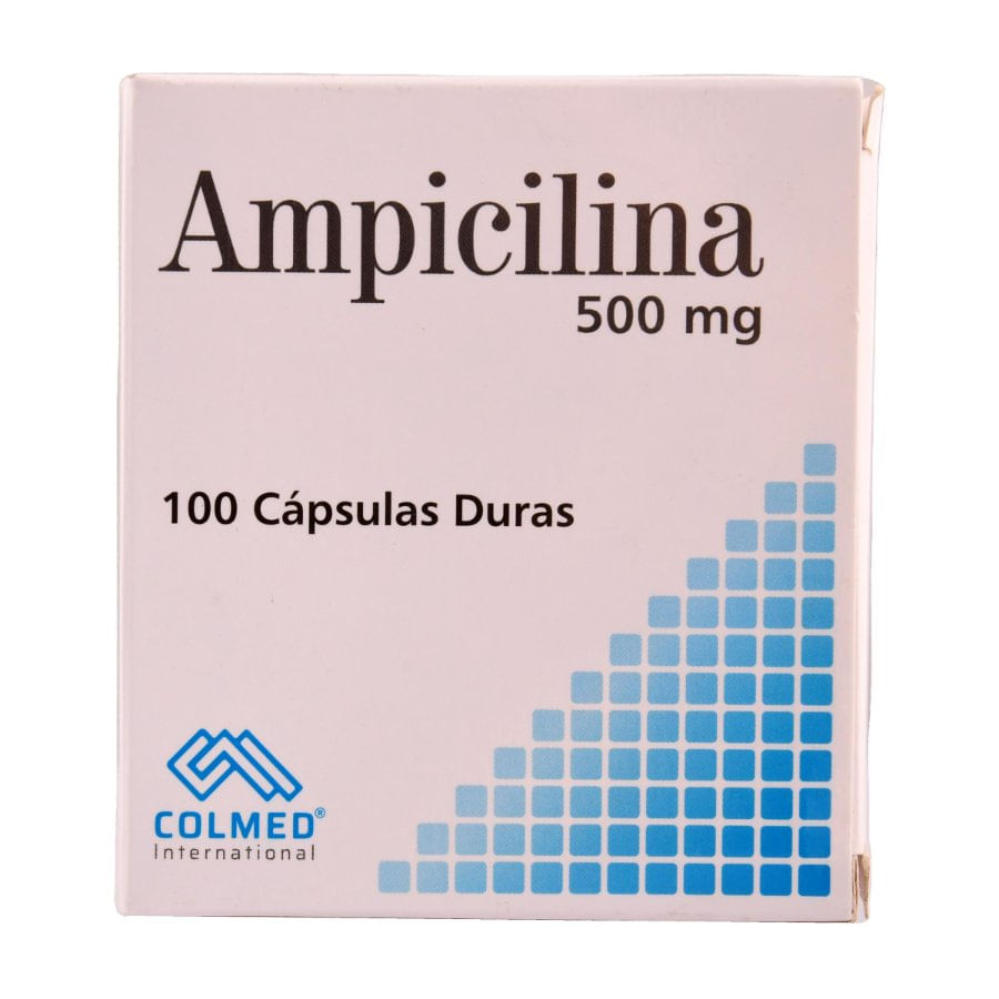 AMPICILINA 500 MG CJ X 100 CAP CMD