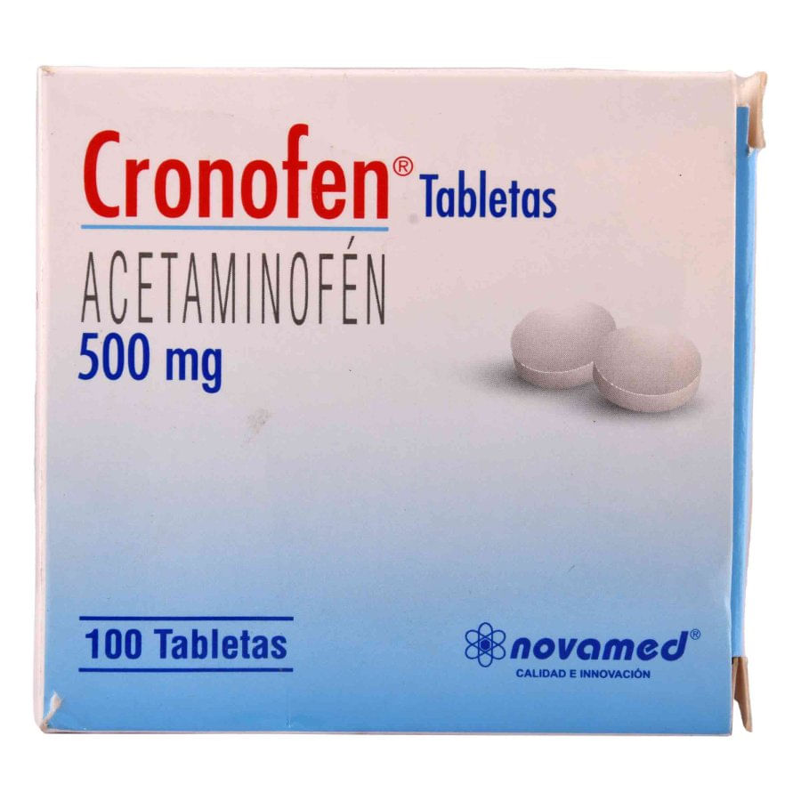 CRONOFEN 500 MG CJ X 100 TAB