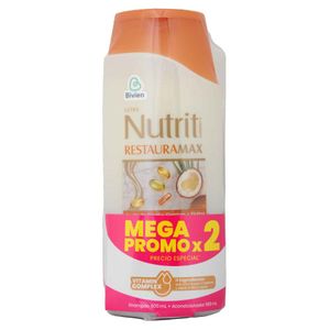 SHAMP NUTRIT RESTAURAMAX 600ML+ACOND 550